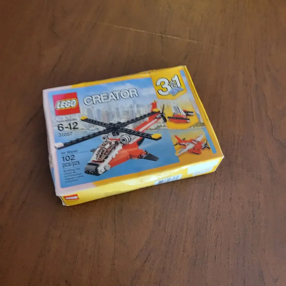 LEGO Creator Air Blazer 31057 Kids New 3-in-1 Helicopter Seaplane Set New sealed